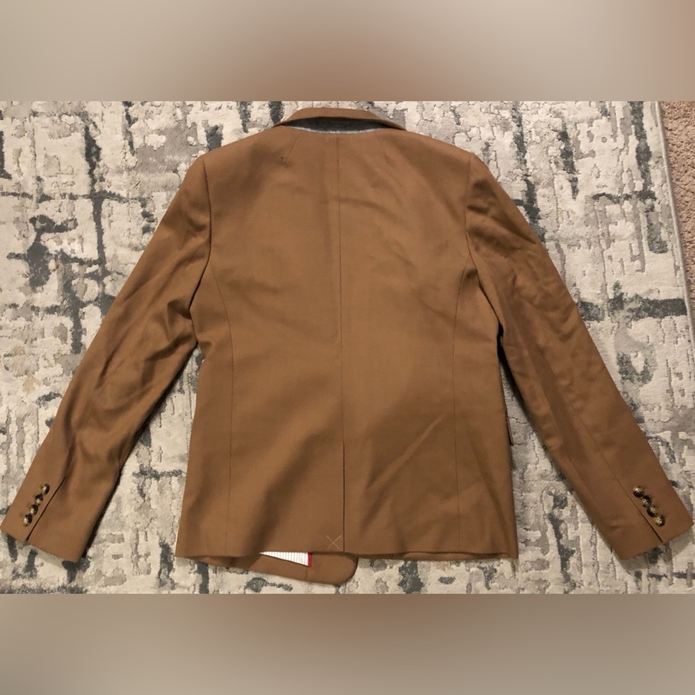 J. Crew Women's Regent Blazer Brown Wool 8 - Picture 8 of 13